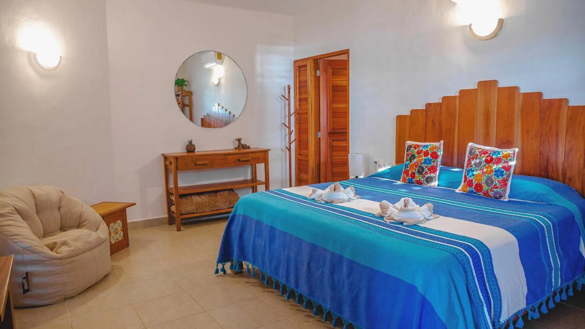 ** Nocleg ze śniadaniem Bed and Breakfast Casa Colibri Tankah Tulum Meksyk